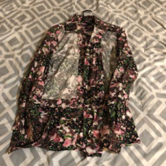 Givenchy Floral Button up Shirt